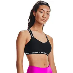 UNDER ARMOUR - Peto Mujer Ua Crossback Low-Blk Negro