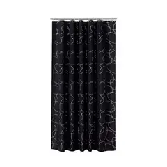 GENERICO - Cortina De Baño Lavable Tela Poliestér 180180cm Impermeable