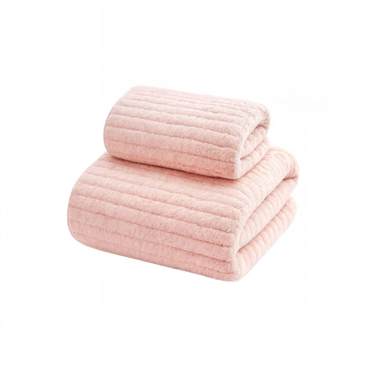 GENERICO - toallas de baño toalla de mano microfibra 35x75cm SALMON