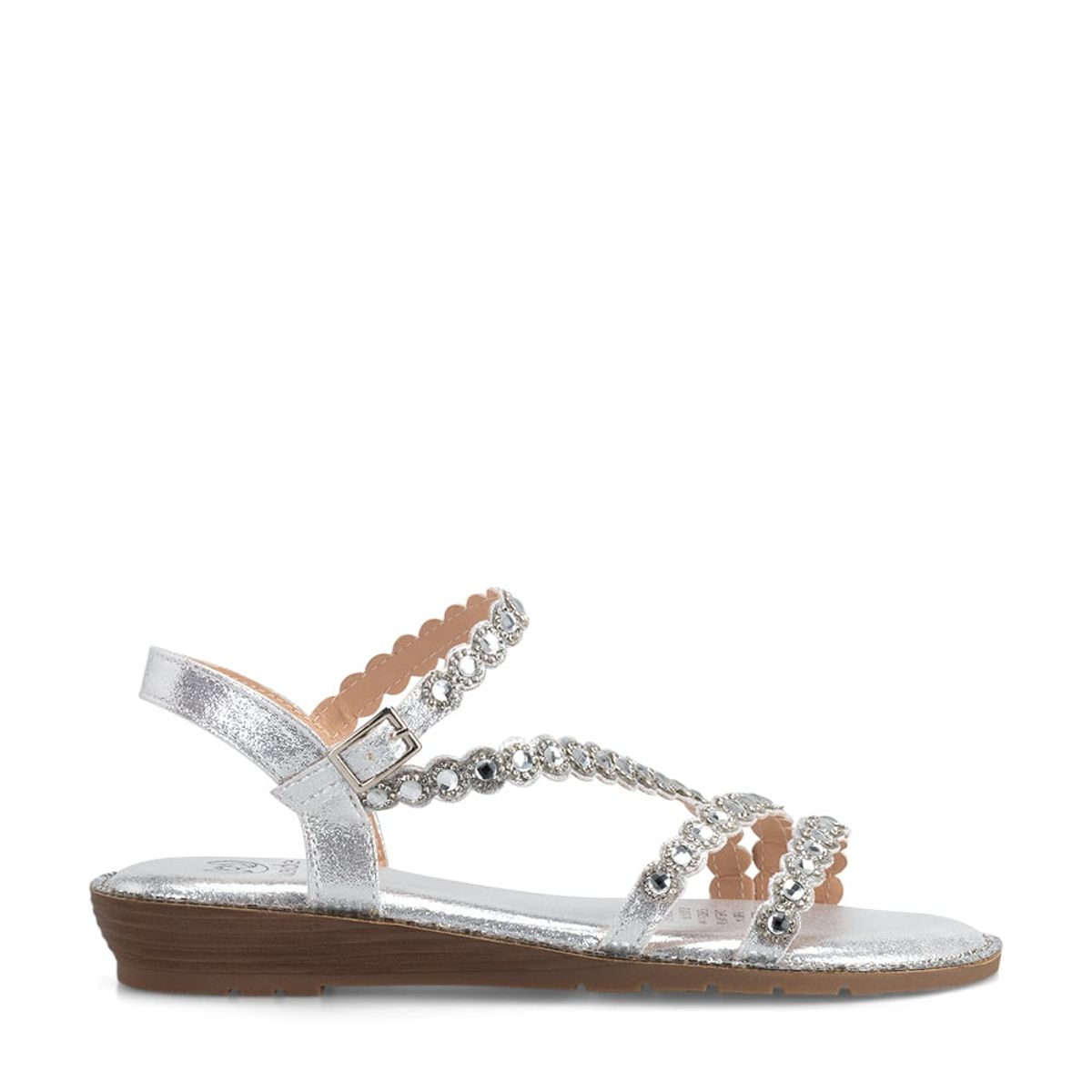 WEIDE - Sandalias Priscila Plateado Weide