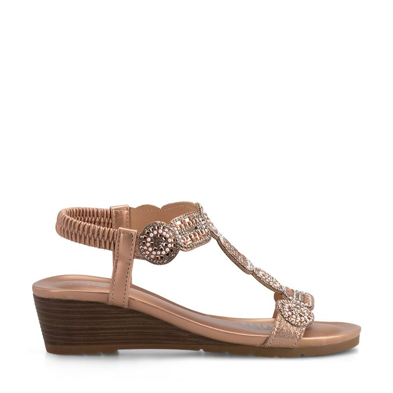 WEIDE - Sandalias Pilar Champan Weide