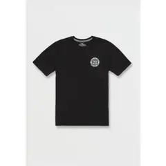 VOLCOM - Polera Established Negro Hombre