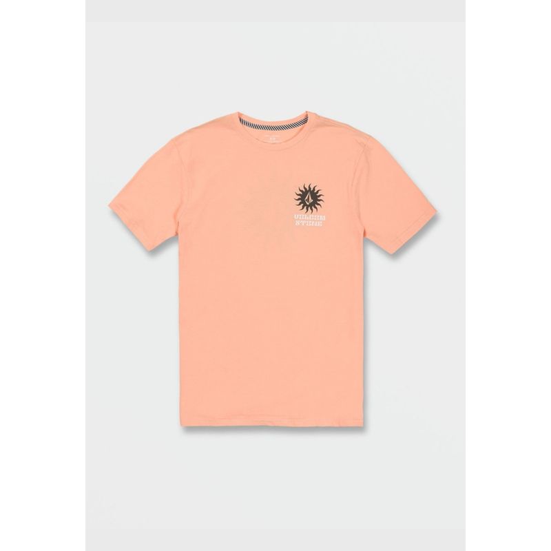 VOLCOM - Polera Fty Rayz Naranja Hombre Volcom