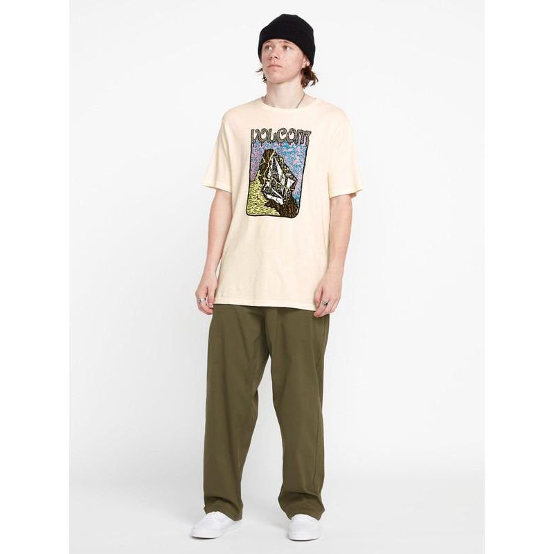VOLCOM - Polera Submerged Blanco Hombre Volcom - Blanco