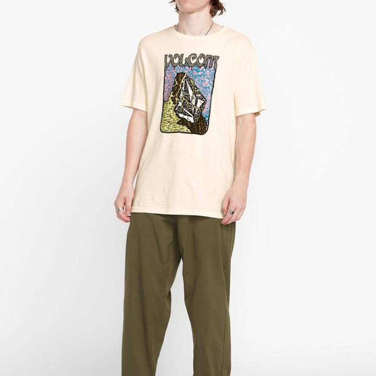 VOLCOM - Polera Submerged Blanco Hombre Volcom - Blanco