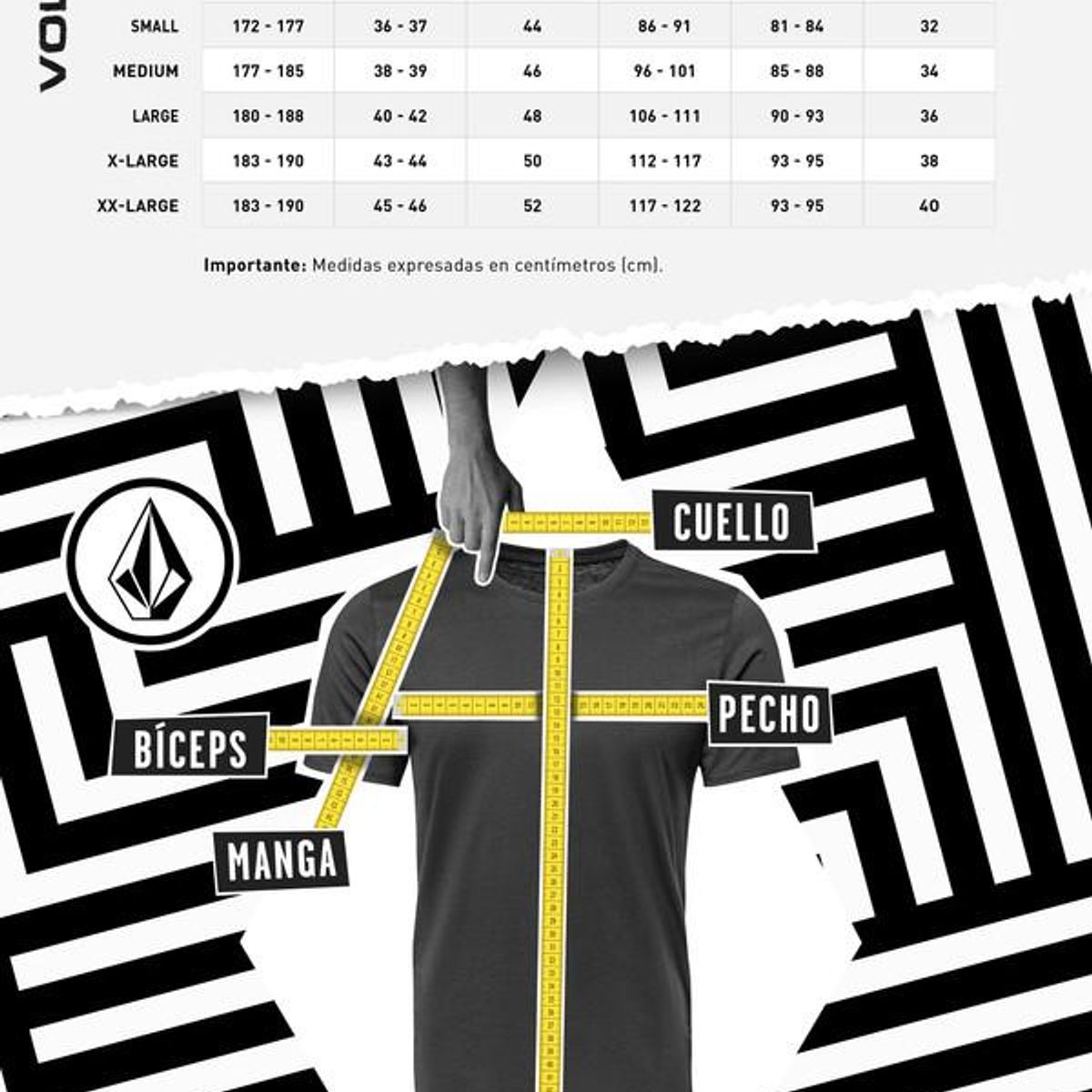 VOLCOM - Polera Submerged Blanco Hombre Volcom - Blanco