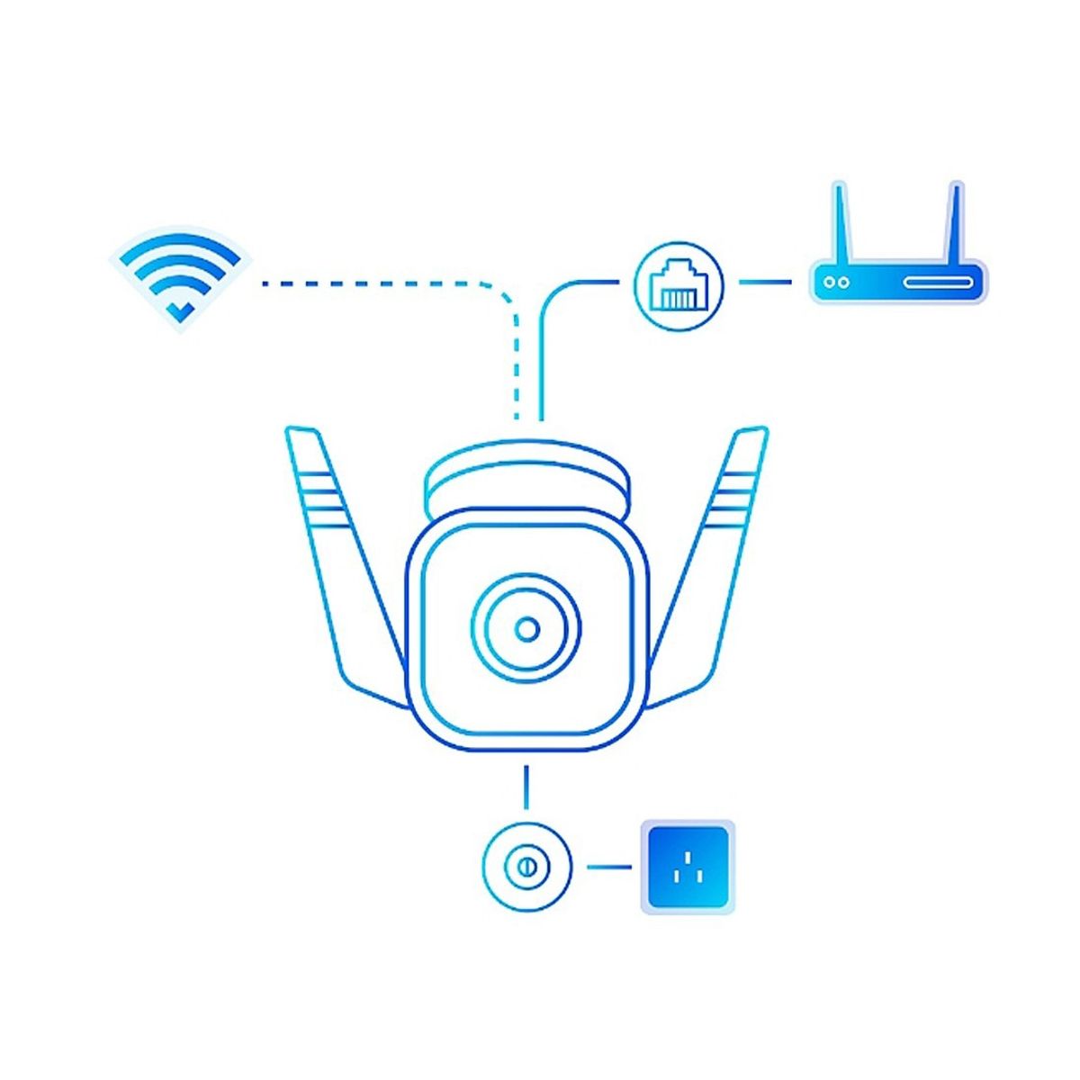 TP LINK - Cámara Wi-fi De Seguridad Para Exteriores Tapo C310 Tp-link