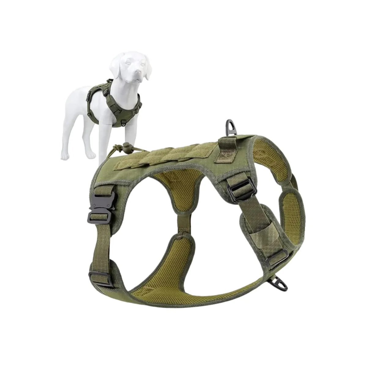 GENERICO - Arnés De Entrenamiento Para Perros Grandes Talla XL Verde