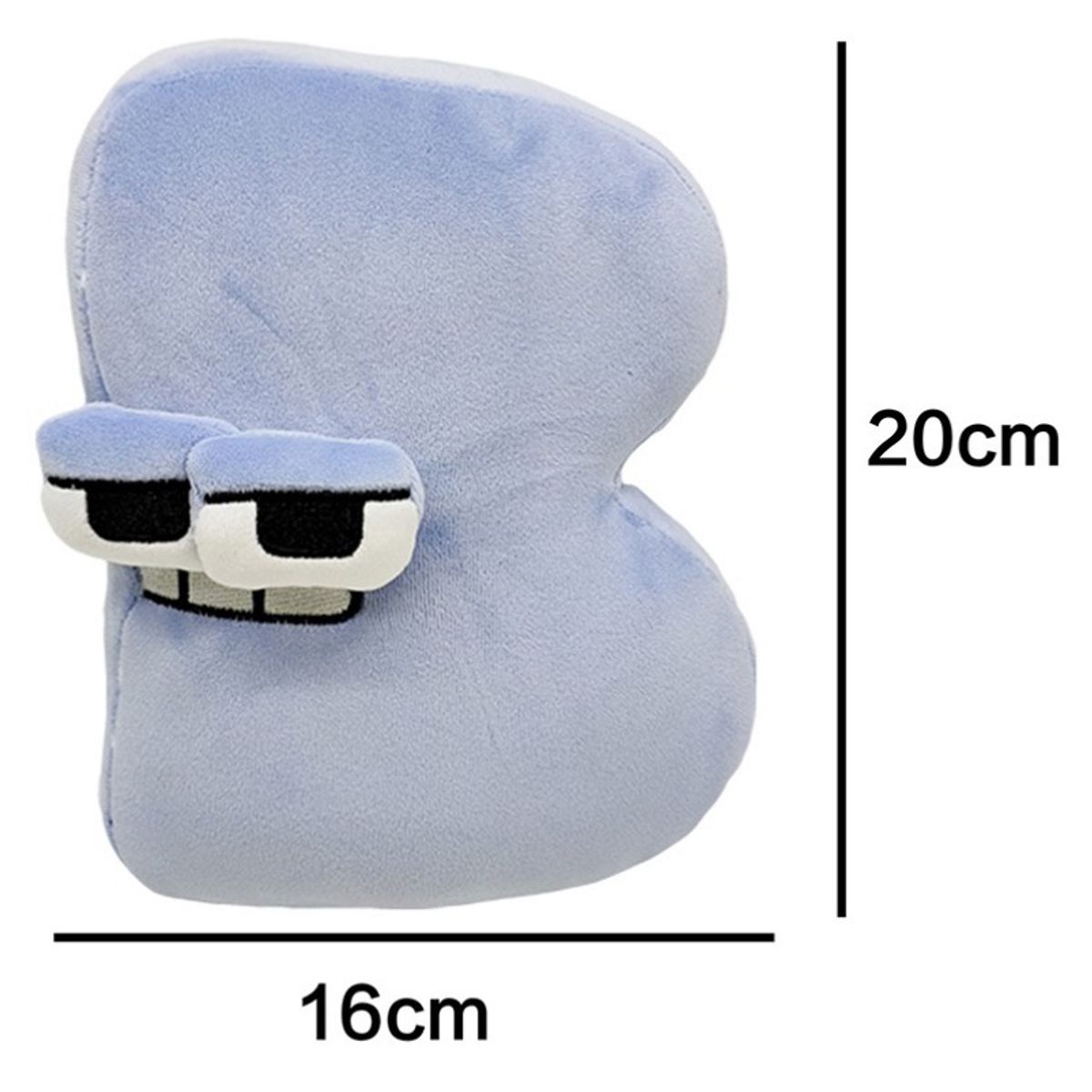 GENERICO - Peluche Letras Alphabet Lore Abecedario B Elección