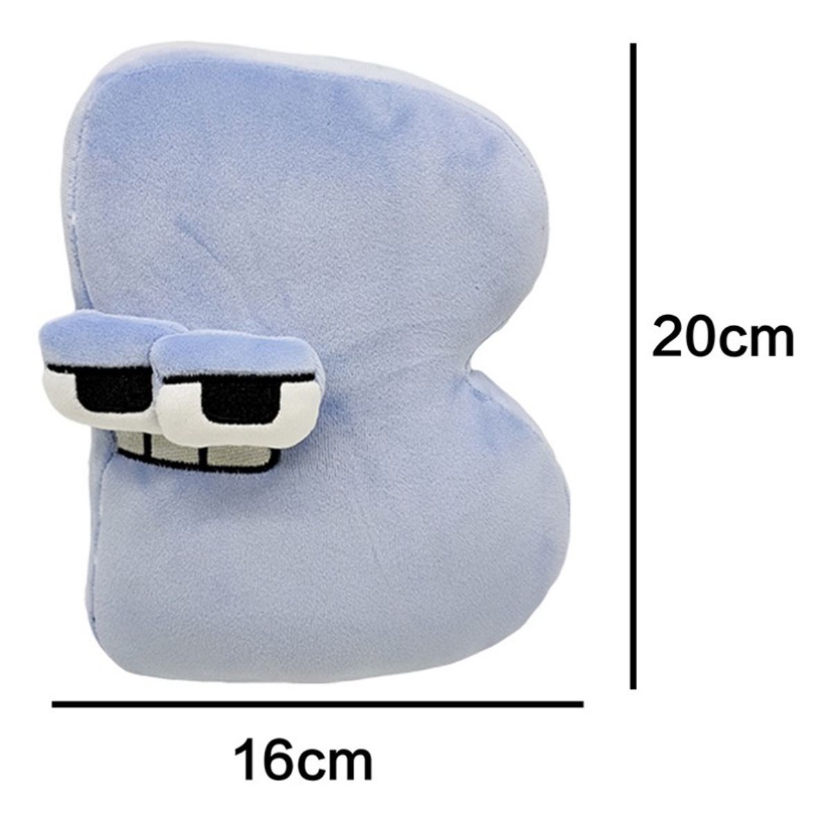 GENERICO - Peluche Letras Alphabet Lore Abecedario B Elección