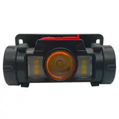 GENERICO - Linterna Led Minero Cabeza Cintillo Usb