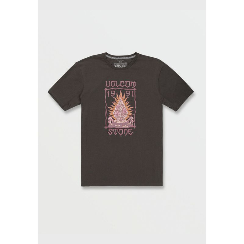 VOLCOM - Polera Caged Stone Negro Hombre Volcom