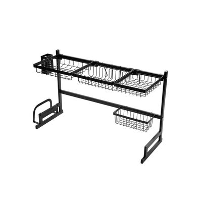 Imagen 2 del producto Secaplatos Escurridor de Loza 2 Niveles Acero Inox