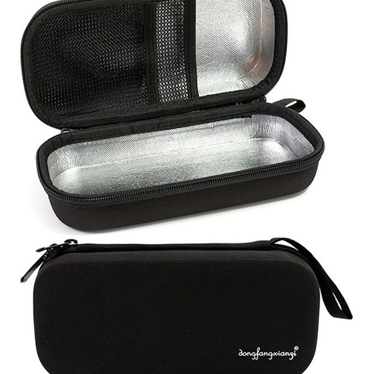 GENERICO - Bolso + Estuche Cooler Porta Insulina para uso refrigeracion medica y Diabéticos + 3 Gel refrigeracion