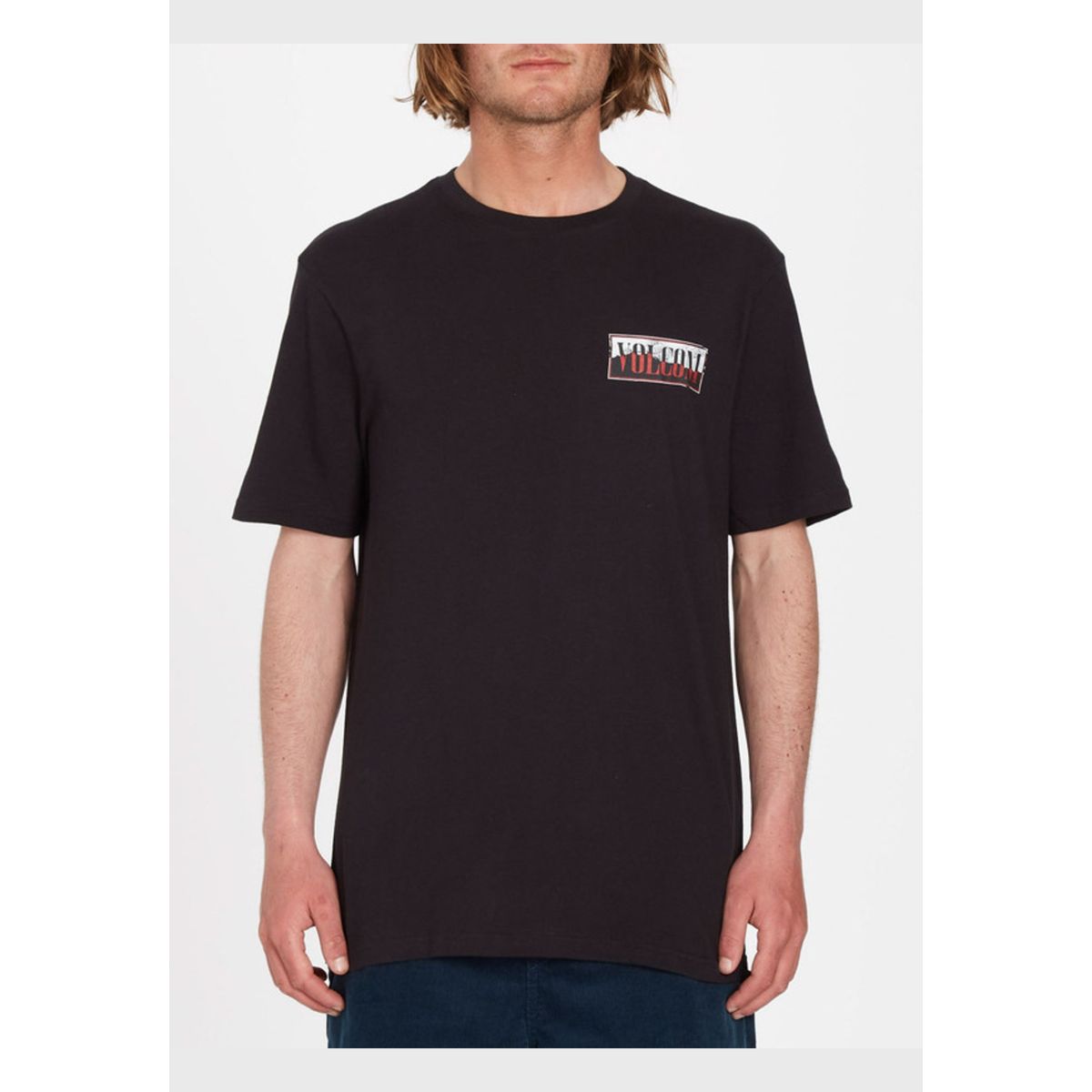 VOLCOM - Polera Surf Vitals Jack Robinson Negro Hombre Volcom
