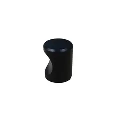GENERICO - Tirador Balin 20x25 Mm Negro Pack 12 Unidades