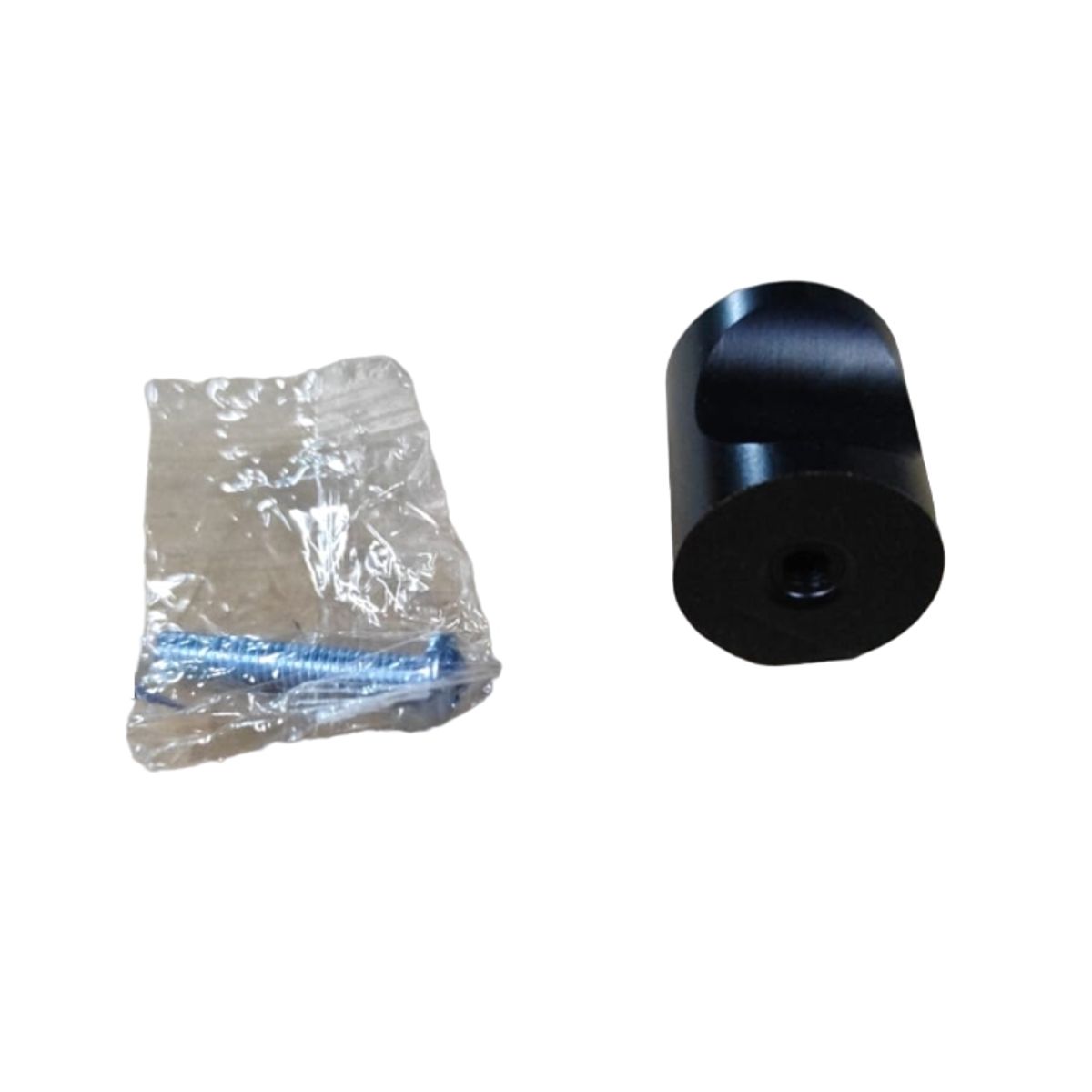 GENERICO - Tirador Balin 20x25 Mm Negro Pack 12 Unidades