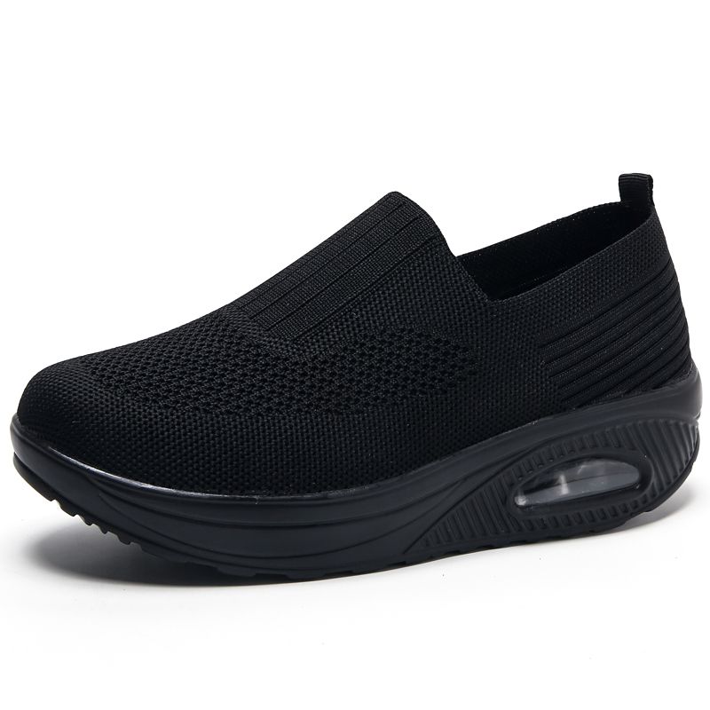 SHANDIAN - Zapatillas Casuales Plataforma Mujer