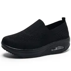 SHANDIAN - Zapatillas Casuales Plataforma Mujer