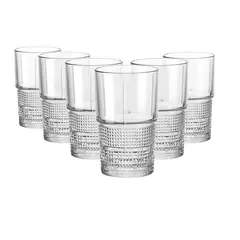 BORMIOLI - Vasos de Cóctel Bebidas Tragos Bartender Cristal X4