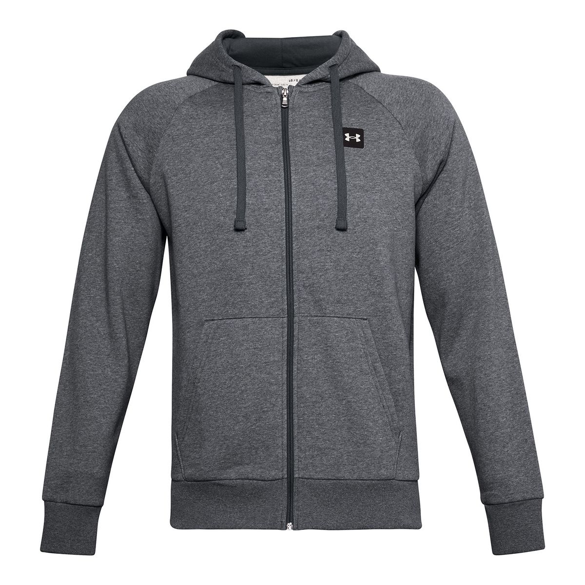 UNDER ARMOUR - Polerón Hombre Ua Rival Fleece Fz H Gris UNDER ARMOUR