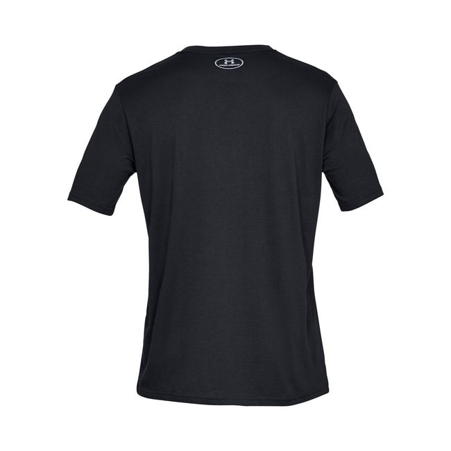 UNDER ARMOUR - Polera manga corta TeamWrdmrk hombre Negro UNDER ARMOUR