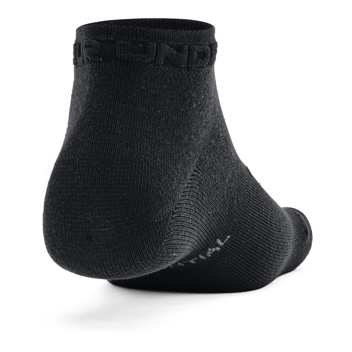 UNDER ARMOUR - Calcetín Essential Low Cut 3Pk Negro UNDER ARMOUR