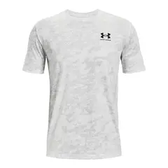 UNDER ARMOUR - Polera Training Abc Camo Blanco Hombre