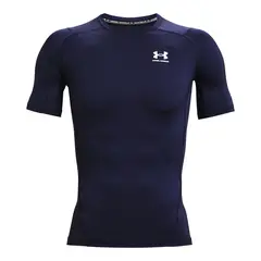 UNDER ARMOUR - Polera Hombre Hg Armour Comp Azul Marino