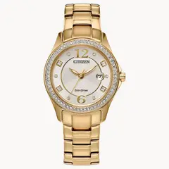 CITIZEN - Reloj Mujer FE1147-79P Premium Eco-Drive - Dorado