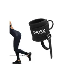 WORX - Tobillera Para Polea Correa Gym Gimnasio Gluteos
