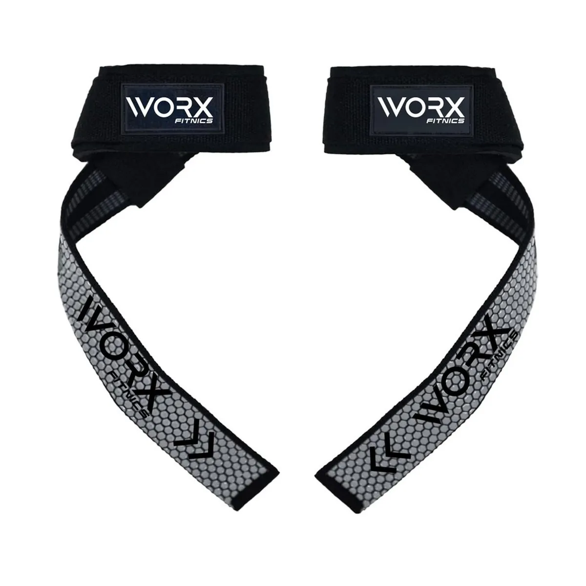 WORX - Straps Correas Levantamiento Pesas Worx Gym Gimnasio Set x2