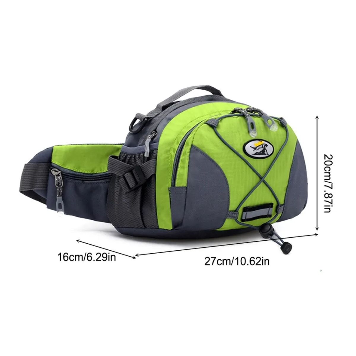 GENERICO - Bananos Deportivos Unisex Riñoneras 3 En 1 Para Uso Diario