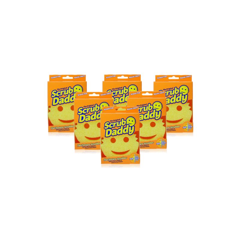SCRUB DADDY - Esponja Scrub Daddy 6 Un SCRUB DADDY