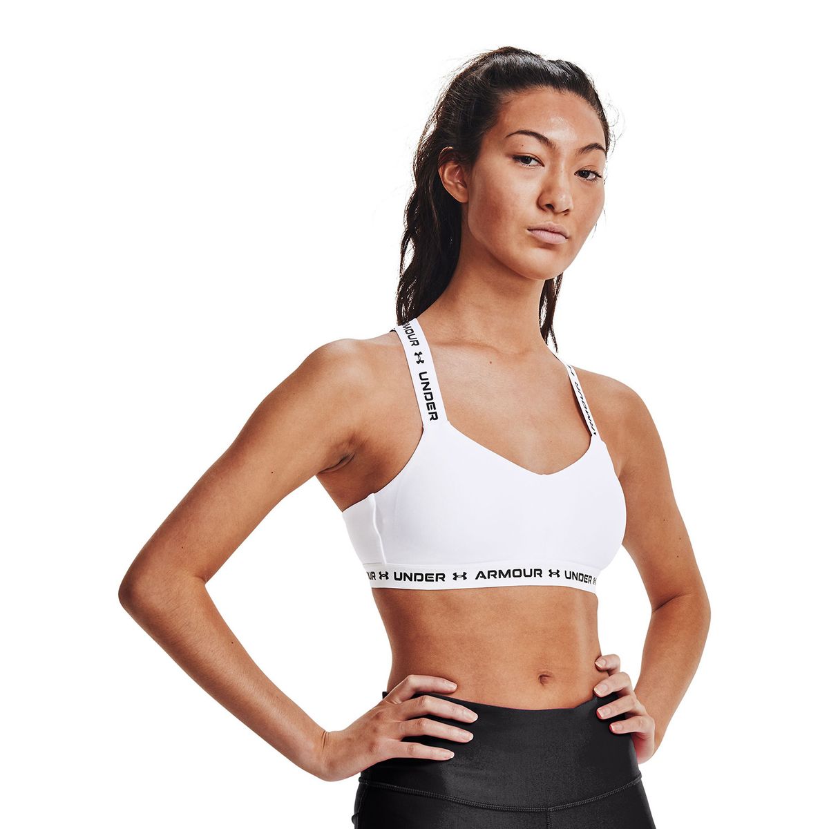 UNDER ARMOUR - Peto Mujer Ua Crossback Low Blanco UNDER ARMOUR