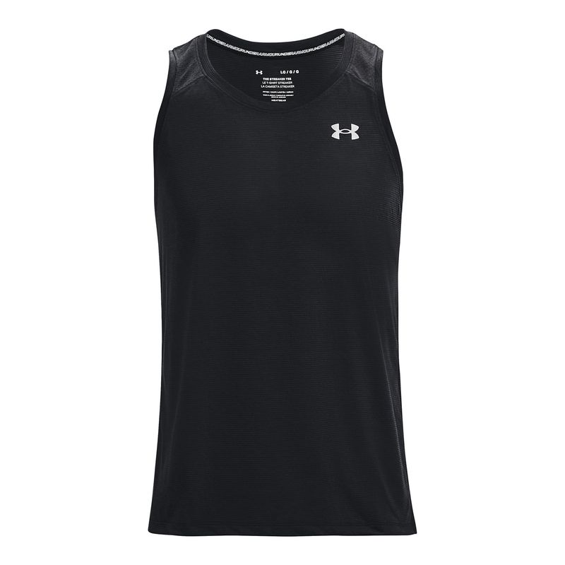 UNDER ARMOUR - Polera Hombre Ua Streaker Singlet Negro UNDER ARMOUR