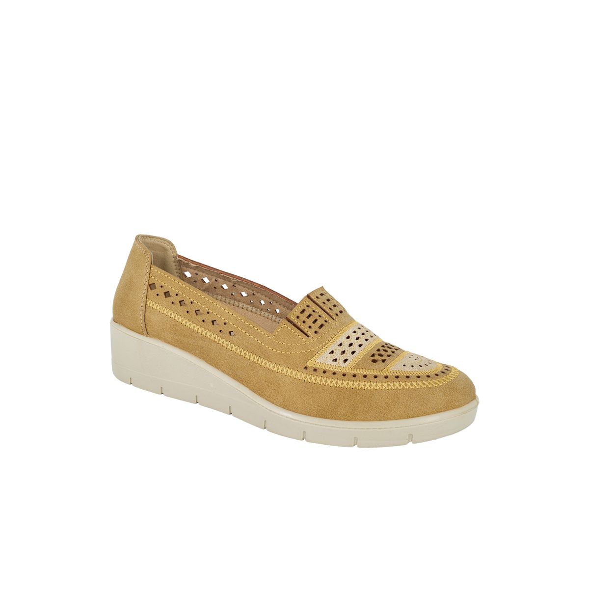 PASSER - Mocasin Mujer Tostado Barva Passer