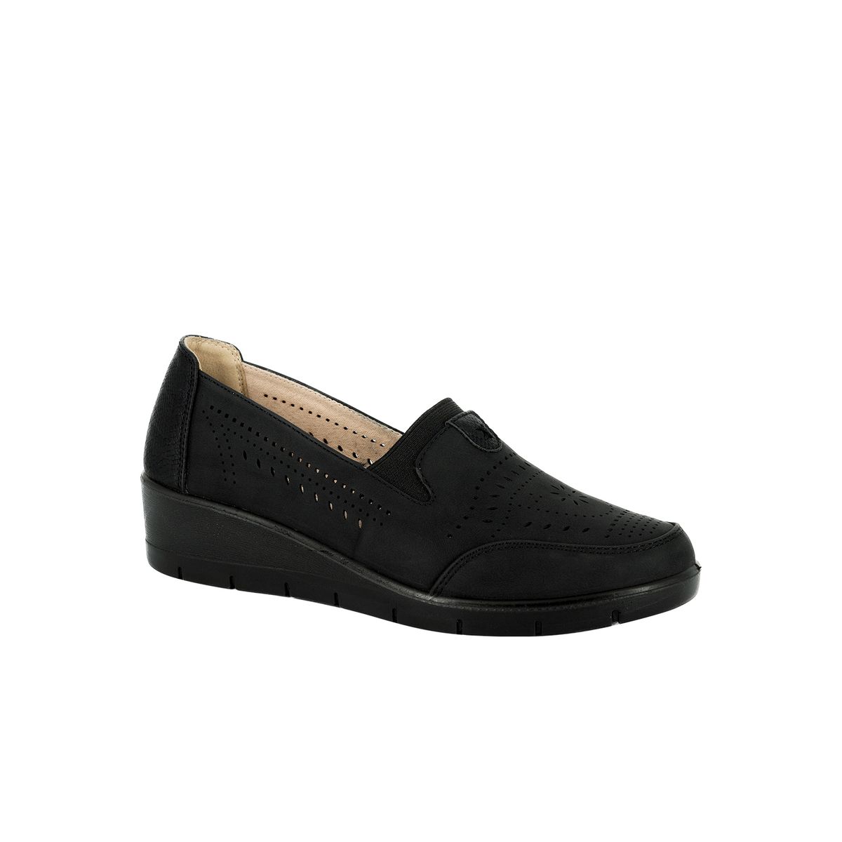 PASSER - Mocasin Mujer Negro Aneto Passer