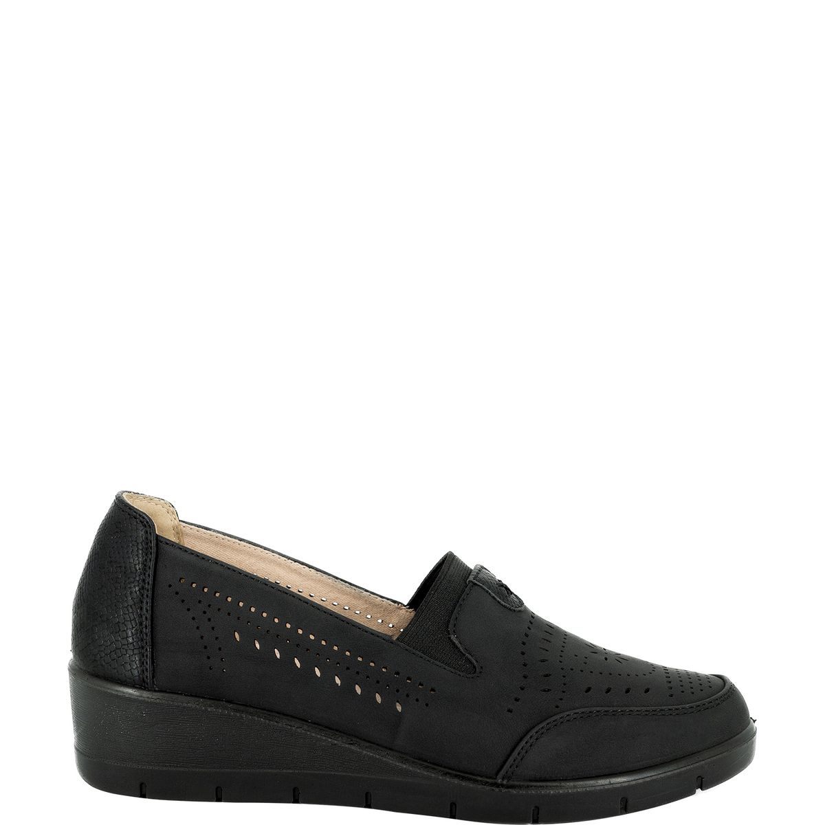 PASSER - Mocasin Mujer Negro Aneto Passer