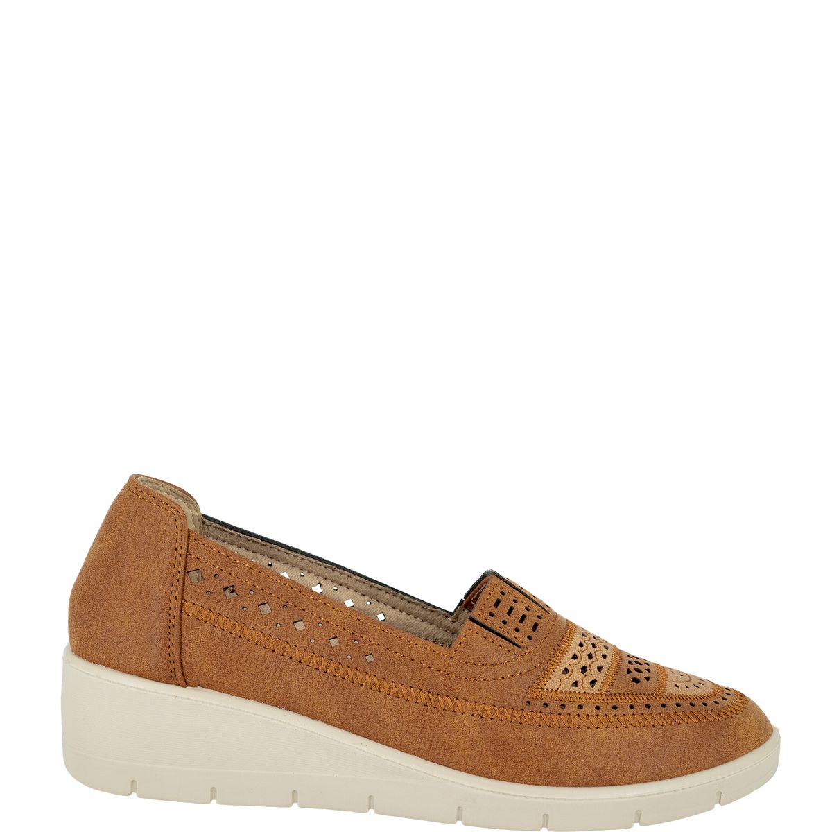 PASSER - Mocasin Mujer Caramelo Barva Passer