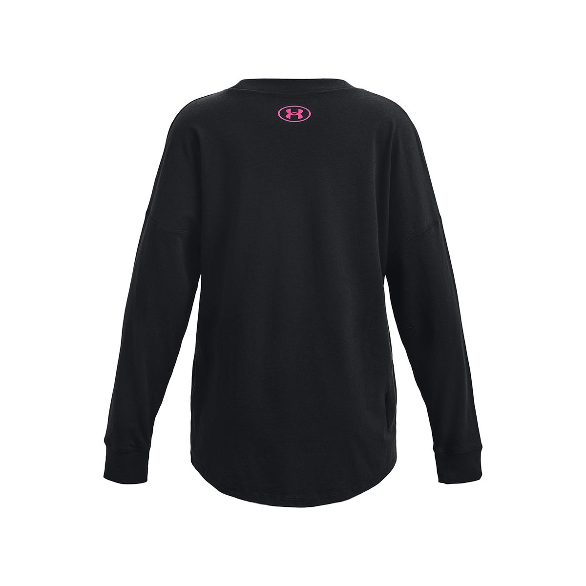 UNDER ARMOUR - Polera M/L Niña Grvy Grdient Logo Ls Negro UNDER ARMOUR