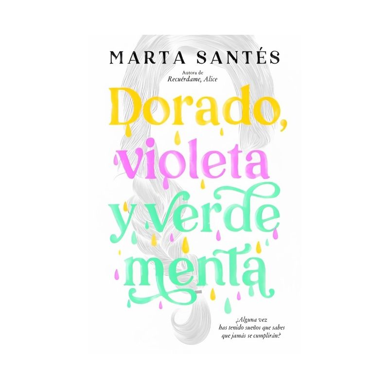 TOP10BOOKS - LIBRO VIOLETA Y VERDE MENTA DORADO / MARTA SANTÉS / EDICIONES URANO
