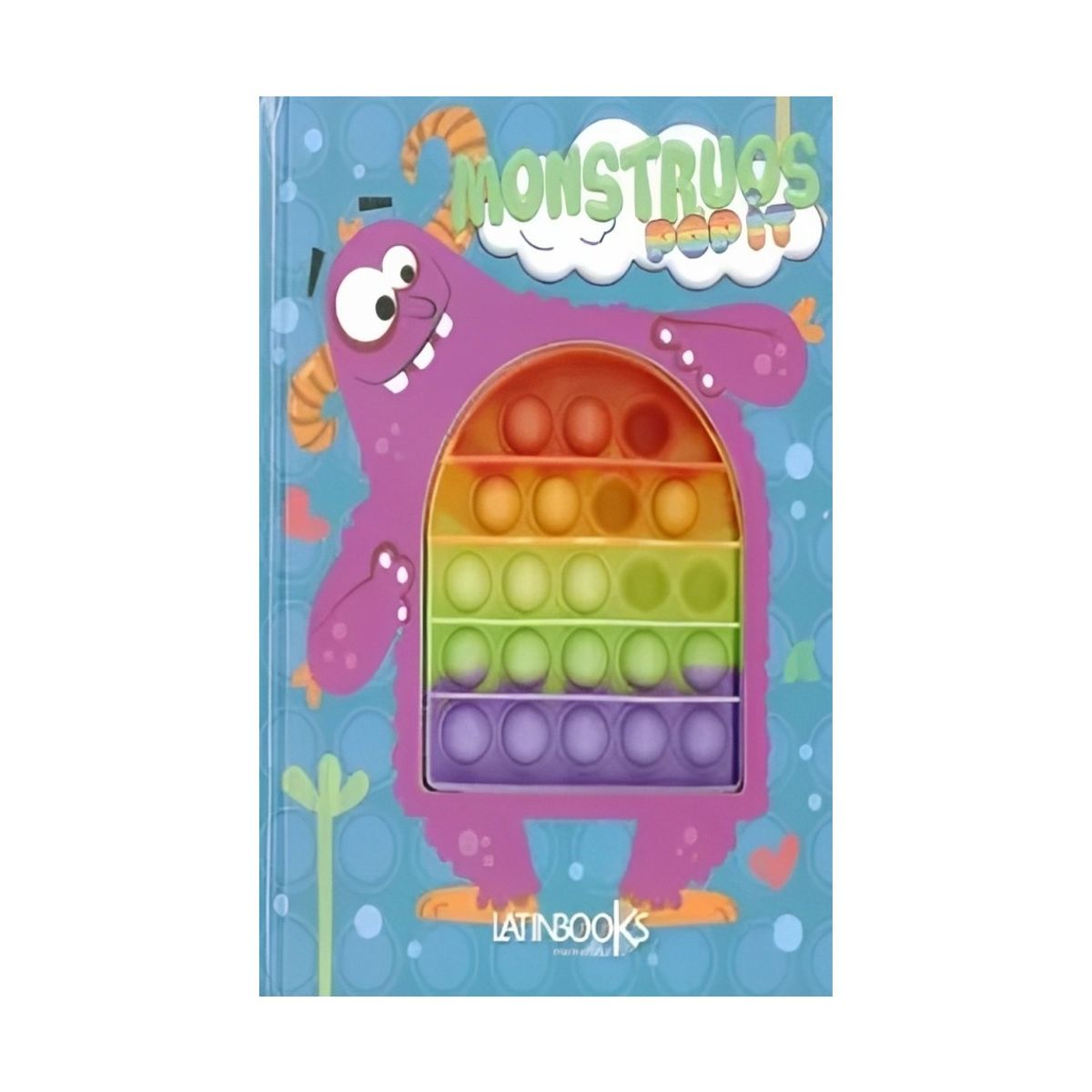 TOP10BOOKS - LIBRO Colección Pop It-Monstruos - Colección Pop It-Monstruos