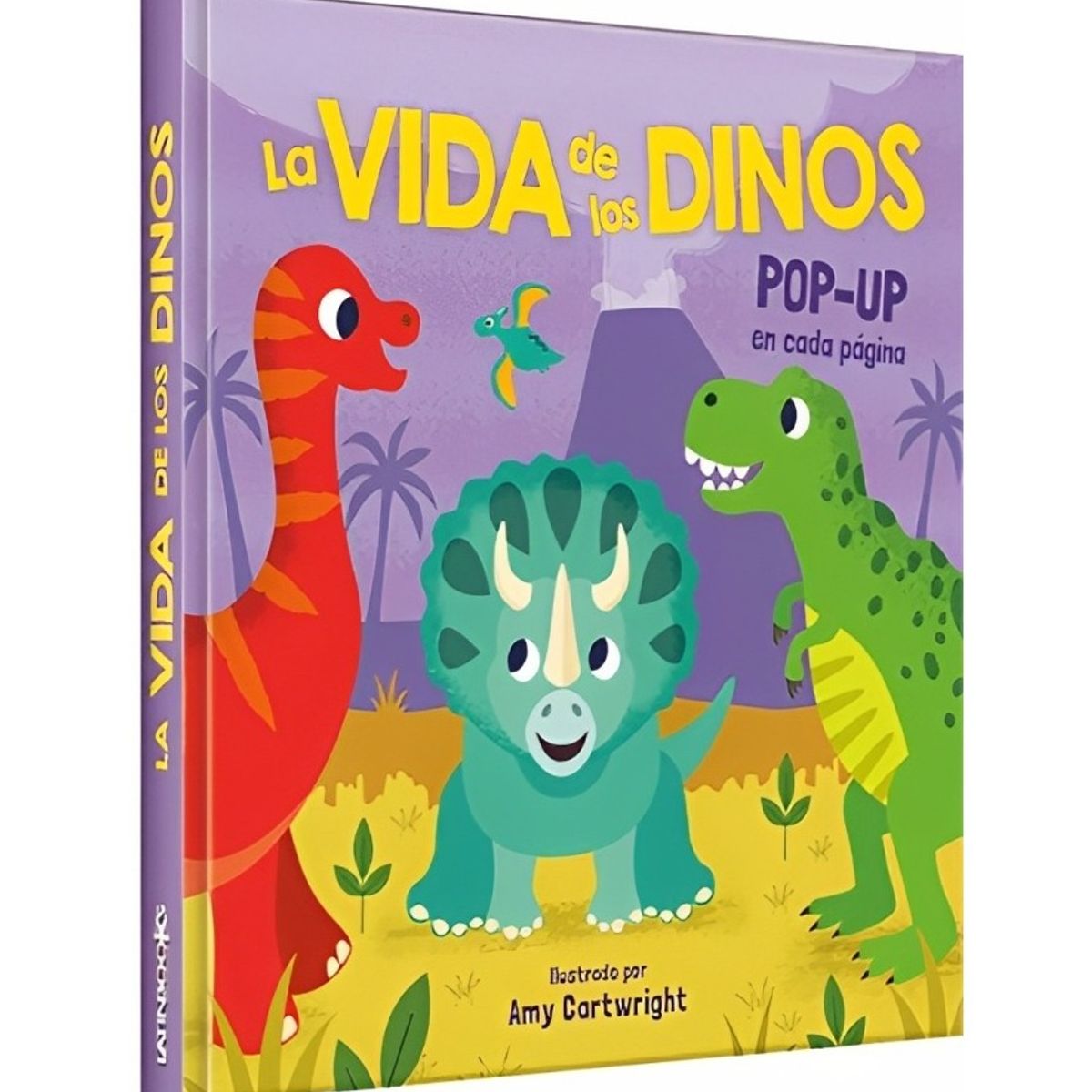 TOP10BOOKS - LIBRO La Vida De Los Dinos Pop-Up - La Vida De Los Dinos Pop-Up
