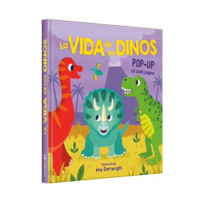 TOP10BOOKS - LIBRO LA VIDA DE LOS DINOS POP-UP / EQUIPO LATINBOOKS / LATINBOOKS