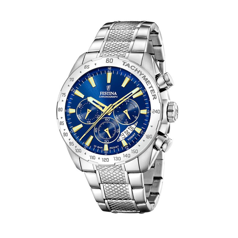 FESTINA - Reloj F20668/2 Festina Azul Hombre Timeless Chronograph