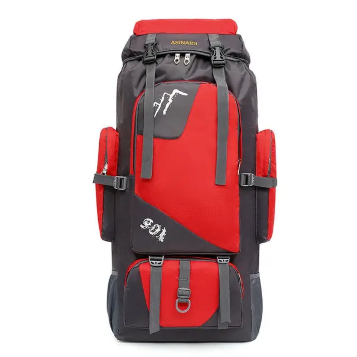 GENERICO - Mochila Bolso Impermeable Camping Trekking Y Viajes De 90ltrs