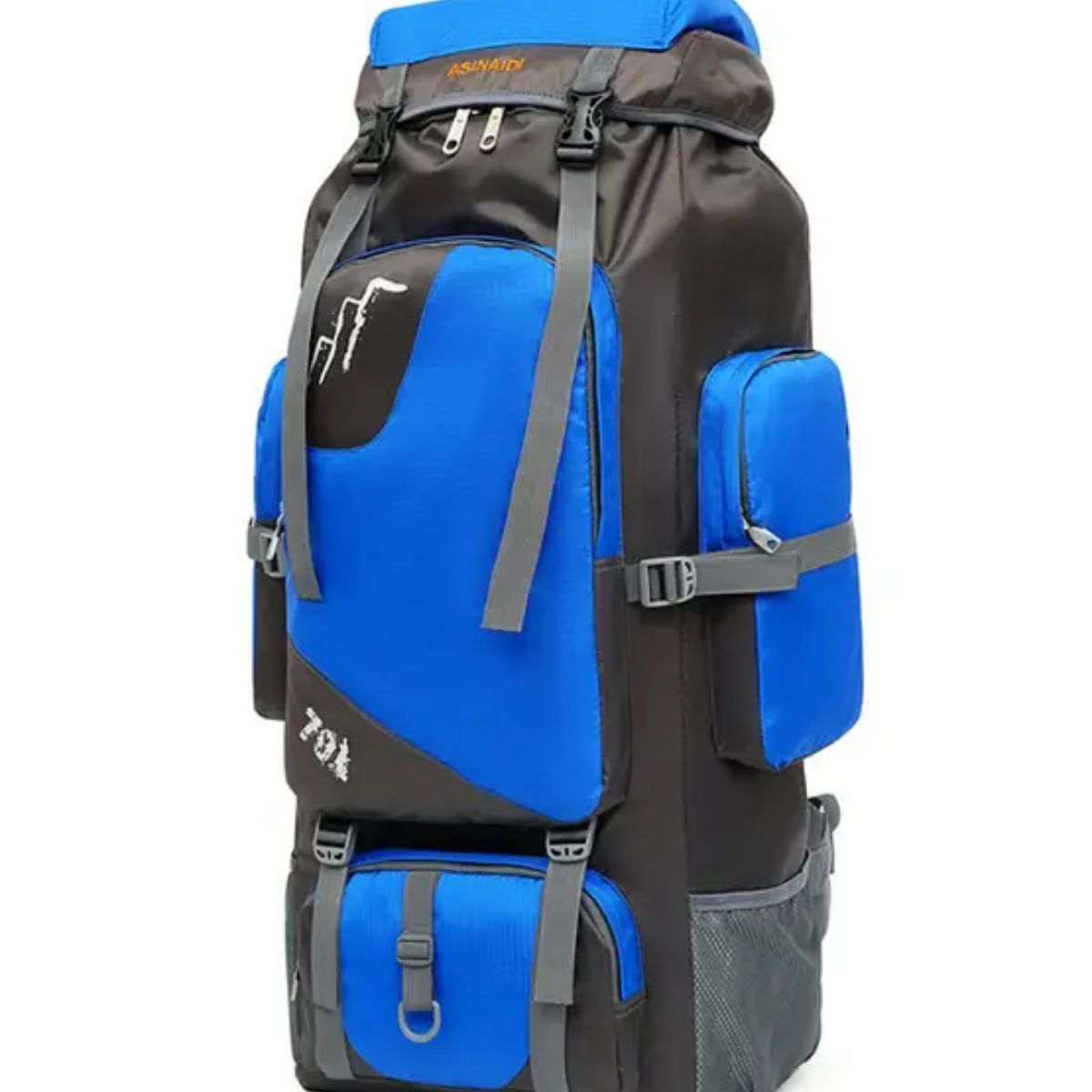 GENERICO - Mochila Bolso Impermeable Camping Trekking Y Viajes De 90ltrs