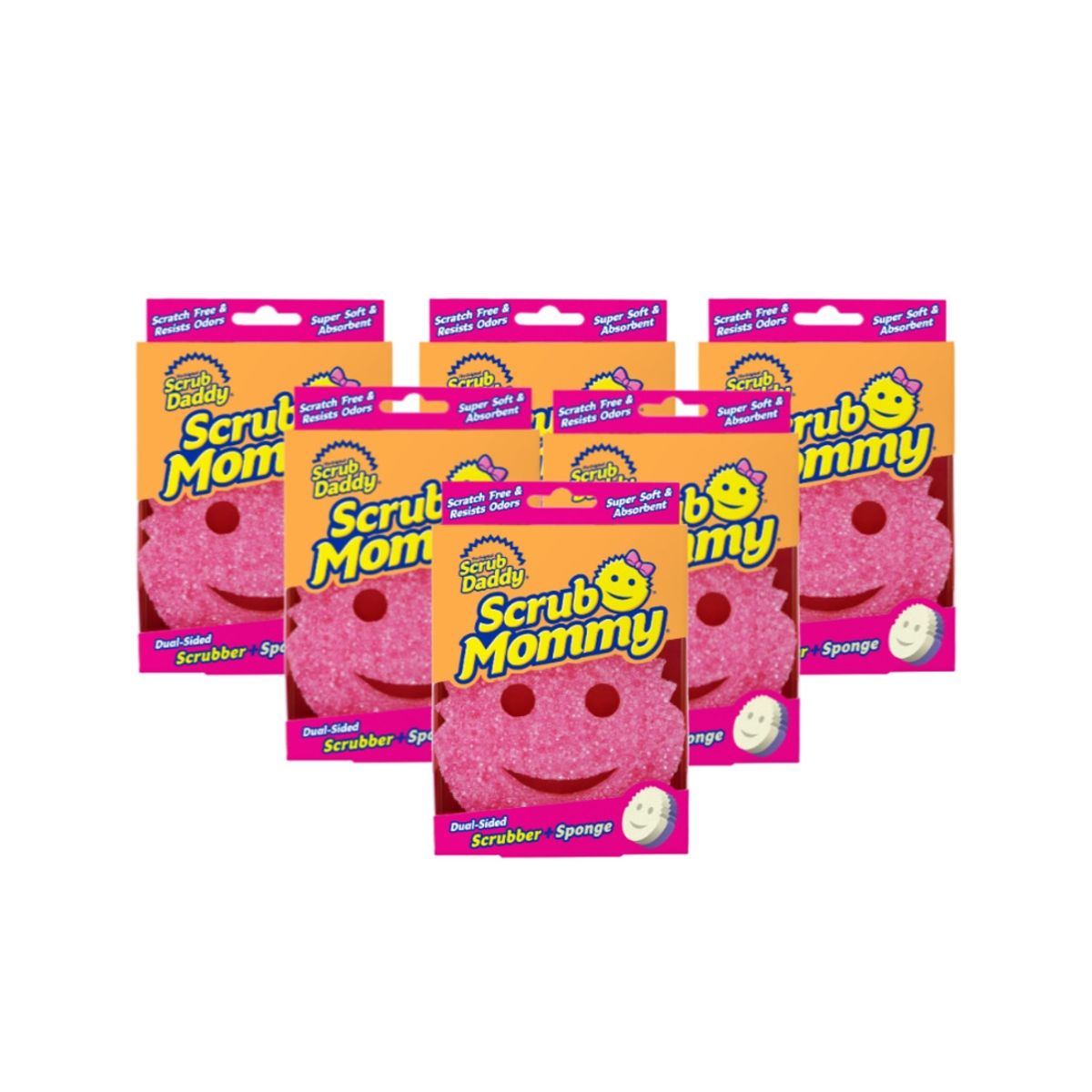 SCRUB DADDY - Esponja Scrub Mommy 6 Un SCRUB DADDY