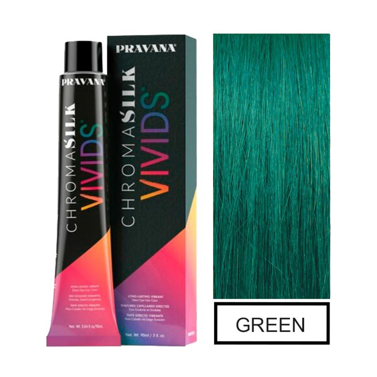 PRAVANA - Tintura Fantasía Pravana Semipermanente Vivids Green 90Ml